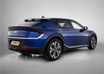 Kia Ev6 Light Edition 58 kWh | SOH 99% | Trekhaak | Navi | S, Automaat, Gebruikt, Blauw, Leder en Stof