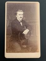 cdv carte de visite  Wed J van Koningsveld Scheveningen, Verzenden, Voor 1940, Zo goed als nieuw, Foto