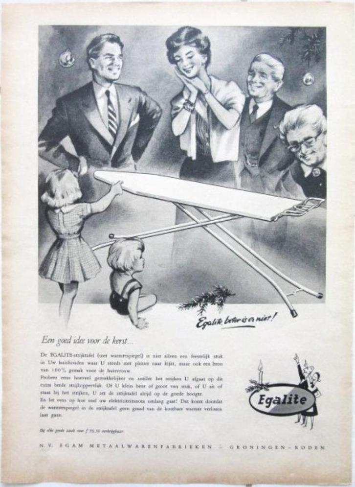 44 vintage huishoudelijke apparaten reclames 1956-62 Stokvis, Verzamelen, Merken en Reclamevoorwerpen, Gebruikt, Reclamebord, Verzenden