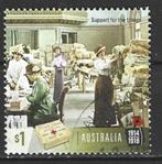 Australië-a37, Verzenden, Gestempeld