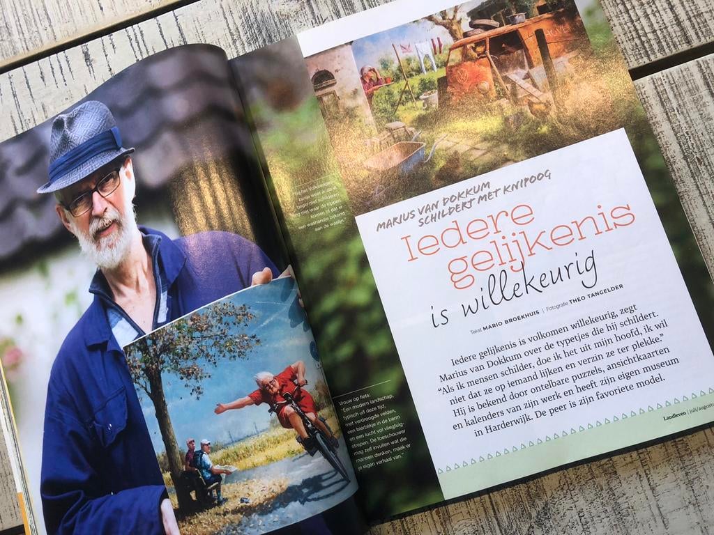 Marius van Dokkum Harderwijk in Landleven, Ophalen of Verzenden, Zo goed als nieuw