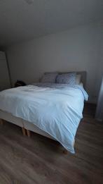 IKEA Boxspring, Ophalen, Beige, Tweepersoons, Zo goed als nieuw