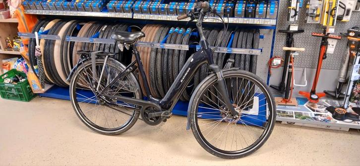 Batavus Finez E-go Power Exclusive Belt - Topfiets!, Fietsen en Brommers, Fietsen | Dames | Omafietsen, Zo goed als nieuw, 53 tot 56 cm