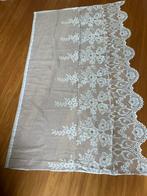 1 vitrage (nieuw), Huis en Inrichting, Stoffering | Gordijnen en Lamellen, Ophalen of Verzenden, Zo goed als nieuw, 200 cm of meer