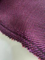 Kvadrat Febrik Shade oranje/paars/zwart 2xrestant meubelstof, Wol, 120 cm of meer, Paars, Ophalen of Verzenden