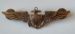 US Navy Pilot Wings Hilborn & Hamburger.1950s, Ophalen of Verzenden, Marine, Amerika, Embleem of Badge