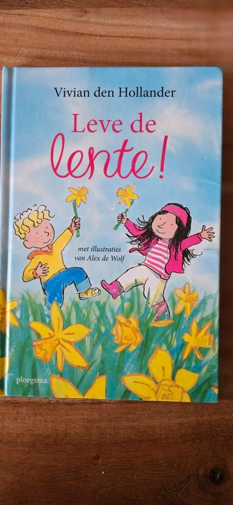 vivian den Hollander leve de lente en zomer, Boeken, Kinderboeken | Kleuters, Gelezen, Ophalen of Verzenden
