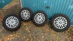 Caddy V 2023 stalen velgen met doppen en goede banden, Auto-onderdelen, Banden en Velgen, Ophalen, 15 inch, 205 mm, Band(en)