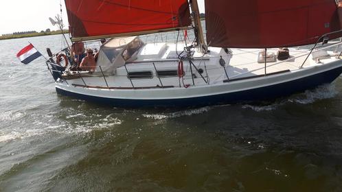 Ouwens S-spant 890, Watersport en Boten, Kajuitzeilboten en Zeiljachten, Gebruikt, Tourjacht of Cruiser, Staal, 6 tot 9 meter