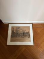 Prenten / Gravures Noordermarkt Amsterdam, Ophalen of Verzenden