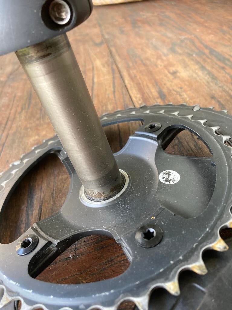 Shimano Ultegra Crankstel -conditie gebruikt, Fietsen en Brommers, Fietsonderdelen, Ophalen of Verzenden, Zo goed als nieuw, Racefiets