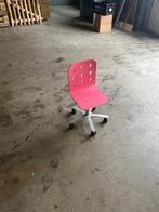 Buro stoel IKEA, Ophalen, Gebruikt, Roze, Bureaustoel