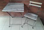 Ikea Tärnö bistro tafel en stoel, Tuin en Terras, Ophalen, Gebruikt, Hout