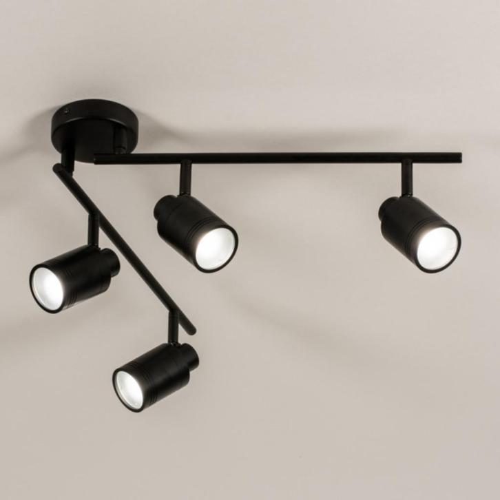 spots rails badkamer keuken bed tafel hoekbank plafondlamp, Huis en Inrichting, Lampen | Plafondlampen, Nieuw, Glas, Ophalen of Verzenden