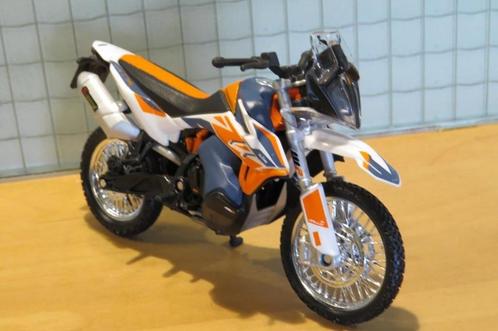 KTM 790 Adventure 1:18, Hobby en Vrije tijd, Modelauto's | 1:18, Nieuw, Motor, Bburago, Ophalen of Verzenden