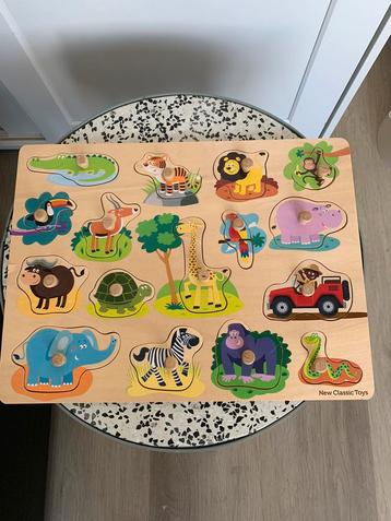 New classic toys houten safaripuzzel beschikbaar voor biedingen