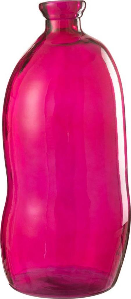 J Line decoratieve vaas in groen of fuchsia | 73cm | Nieuw, Huis en Inrichting, Woonaccessoires | Vazen, Nieuw, Groen, 50 tot 75 cm