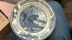 Delfts Blauw Herrijzend Nederland Bord, Antiek en Kunst, Antiek | Wandborden en Tegels, Ophalen of Verzenden