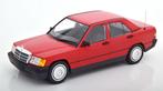 Mercedes-Benz 190E (W201) 1982 Rood 1-18 Minichamps Lmt 702, Hobby en Vrije tijd, Modelauto's | 1:18, Info@modelcarforster.de