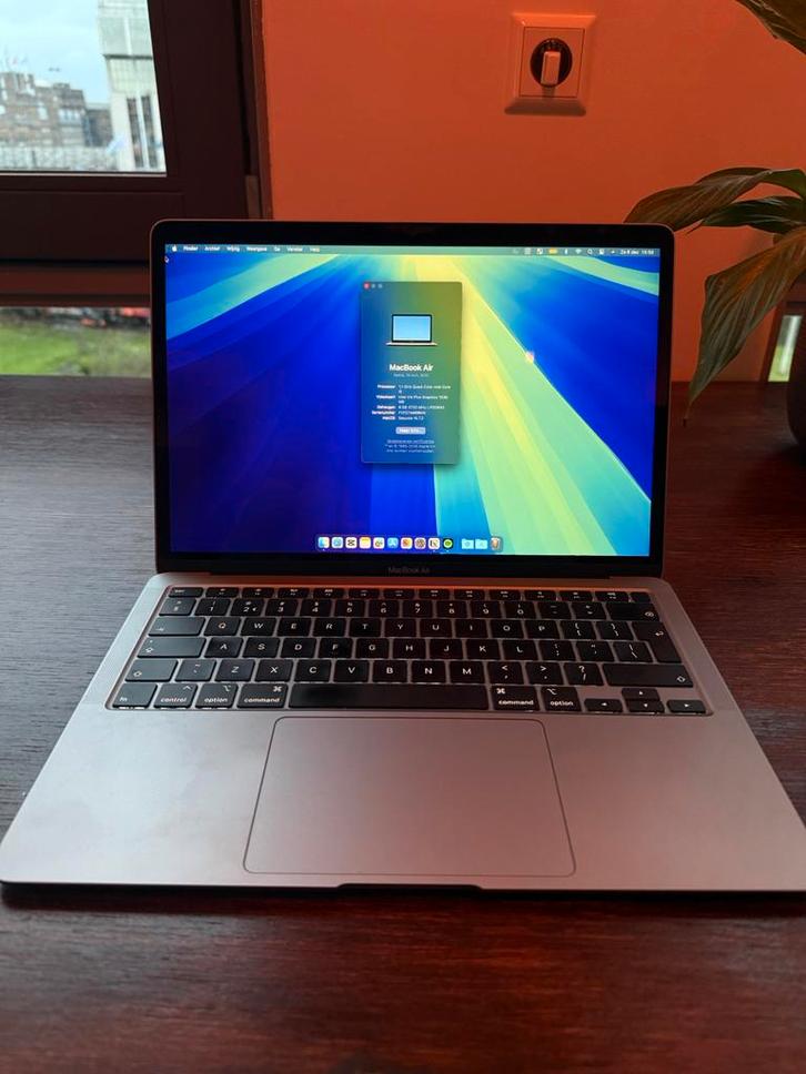Macbook air (2020) - space grey, Computers en Software, Apple Macbooks, Zo goed als nieuw, MacBook Air, 13 inch, Minder dan 2 Ghz