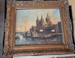 Olieverf schilderij J Koenen. Nicolaaskerk, Antiek en Kunst, Ophalen of Verzenden