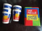 Prachtige kleurrijke antiek Van Nelle Blikken  €4,50 p/st, Ophalen of Verzenden, Koffie, Zo goed als nieuw, Van Nelle