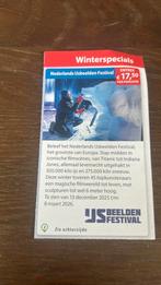 Nederlandse ijsbeelden festival 17,50 pp, Tickets en Kaartjes, Drie personen of meer, Kortingsbon