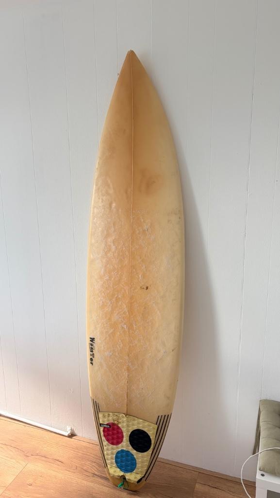 Surfboard 6’5 Wooster – 30,8L – Costa Rica – Opknapper, Watersport en Boten, Golfsurfen, Gebruikt, Shortboard, Ophalen