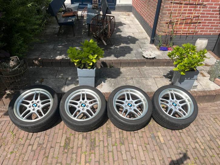 BMW E34 M5 styling 37 / M-parallel velgen, Auto-onderdelen, Banden en Velgen, Banden en Velgen, Zomerbanden, 18 inch, 245 mm, Personenwagen