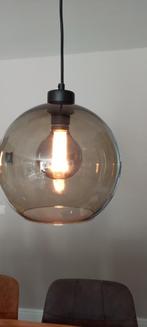 4 glazen lampenkappen, Minder dan 50 cm, Glas, Ophalen of Verzenden, Zo goed als nieuw