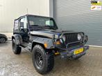 Jeep Wrangler 2.4i Softtop/Hardtop 63000KM NAP, Auto's, 450 kg, Gebruikt, Zwart, Cabriolet
