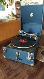 Apollo  Draagbare 78-toeren grammofoon-fonograaf, Antiek en Kunst, Curiosa en Brocante, Ophalen