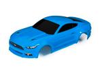 TRX8312A Traxxas 4-TEC Body, Ford Mustang, Grabber Blue, Elektro, Nieuw, Ophalen of Verzenden, Schaal 1:10