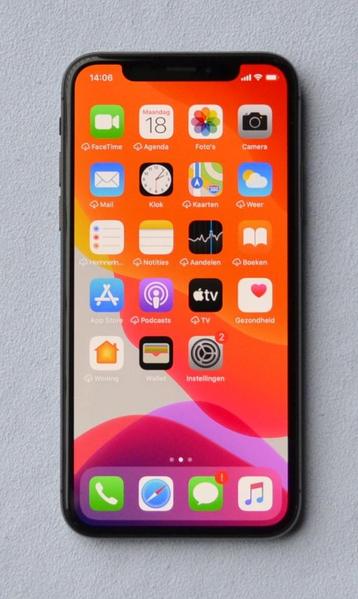 iPhone X 256GB Zwart: nieuwstaat, nieuwe batterij + garantie beschikbaar voor biedingen