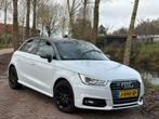 Audi A1 1.0 Tfsi 70KW Sportback 2017 Wit, Auto's, Audi, Voorwielaandrijving, Stof, A1, Zwart