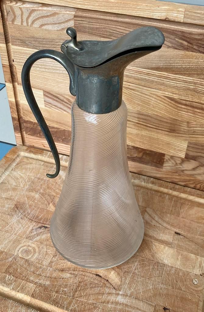 Antiek fries draadglas kan, Antiek en Kunst, Antiek | Glas en Kristal, Ophalen