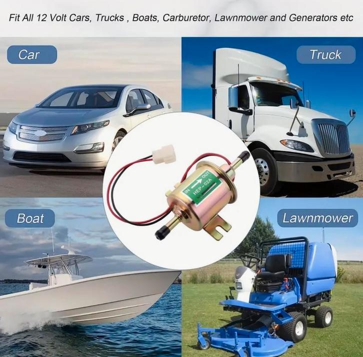 Universele Elektrische Brandstofpomp Benzine/Diesel, Auto-onderdelen, Brandstofsystemen, Alfa Romeo, Amerikaanse onderdelen, Audi