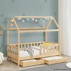 Online Veiling: Kinderbed Marli - 80 x 160 cm - Houtkleur..., Huis en Inrichting, Nieuw