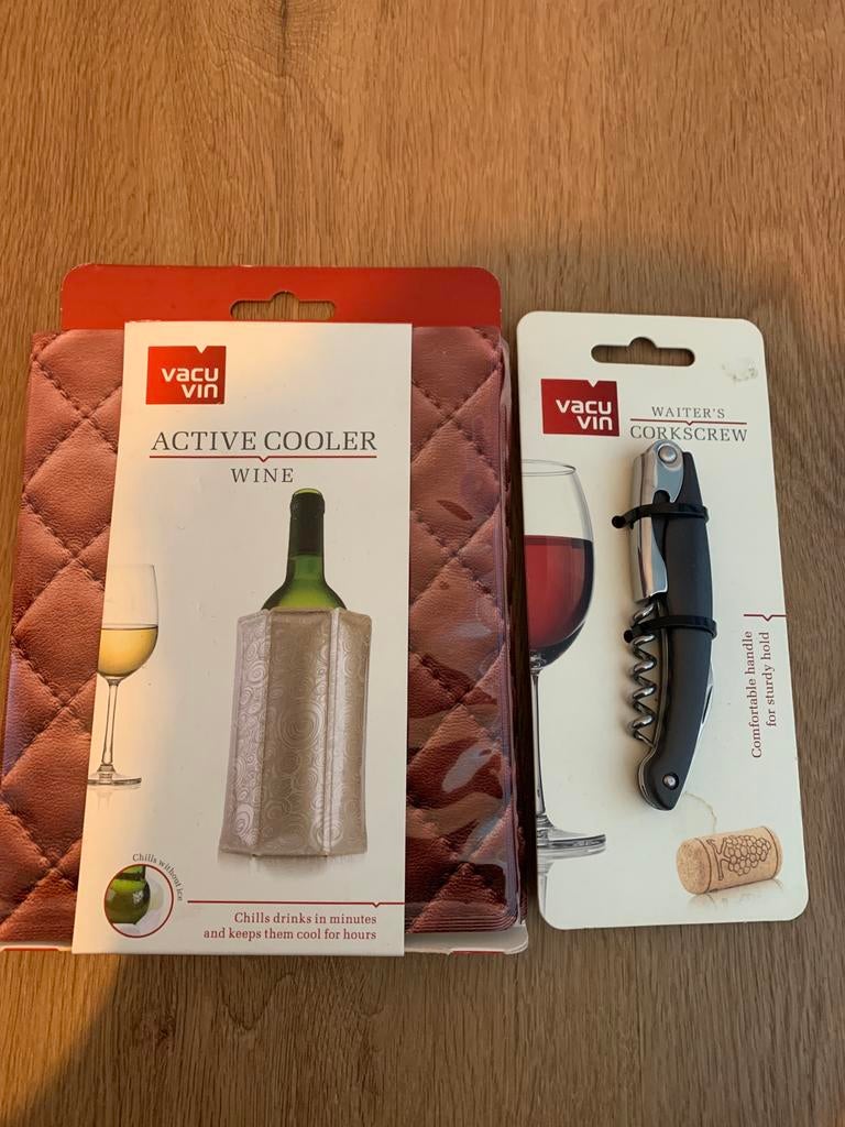 Wijn of bier koeler met fles opener, Ophalen of Verzenden