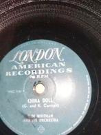 78 toeren plaat Slim Whitman China doll, Cd's en Dvd's, Ophalen of Verzenden, 1960 tot 1980, Zo goed als nieuw, 12 inch