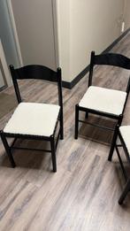 Teddy stoelen japandi 4 stuks, Huis en Inrichting, Stoelen, Ophalen, Zo goed als nieuw, Wit, Vier