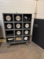 ADJ COB Cannon Wash DW in flightcases - Partij podiumverlich, Ophalen, Zo goed als nieuw, Licht, Kleur