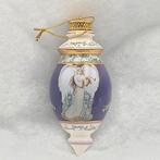 Vintage Bradford Porselein Kerst Ornament Engel 12cmh 1999, Ophalen of Verzenden, Zo goed als nieuw