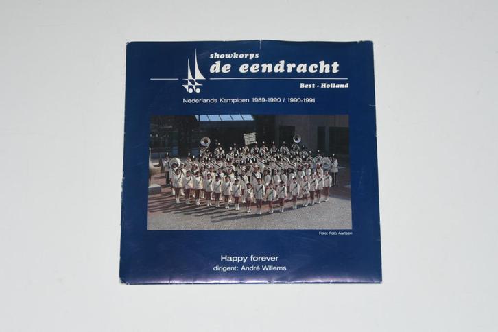 Vinyl single Showkorps De Eendracht André Willems marsmuziek, Cd's en Dvd's, Vinyl Singles, Zo goed als nieuw, Overige genres