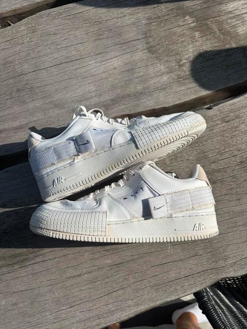 Nike Air Force 1 Type White (44), Kleding | Heren, Schoenen, Zo goed als nieuw, Wit, Ophalen of Verzenden