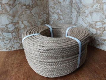 Touw 6mm 100% natuurlijke jute 200 meter 3 strengs Shibari beschikbaar voor biedingen