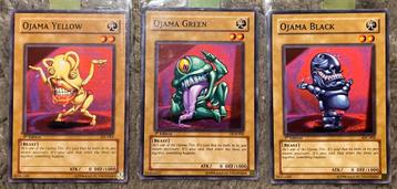 Yu-Gi-Oh! Ojama Setje DCR 1st Ed Originele US DCR Print ! beschikbaar voor biedingen