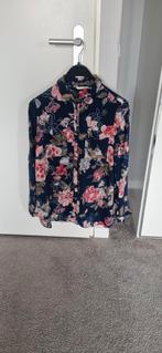Bloemenprint blouse H&M Mama - Maat M, Kleding | Dames, Maat 38/40 (M), H&M, Blauw, Ophalen of Verzenden