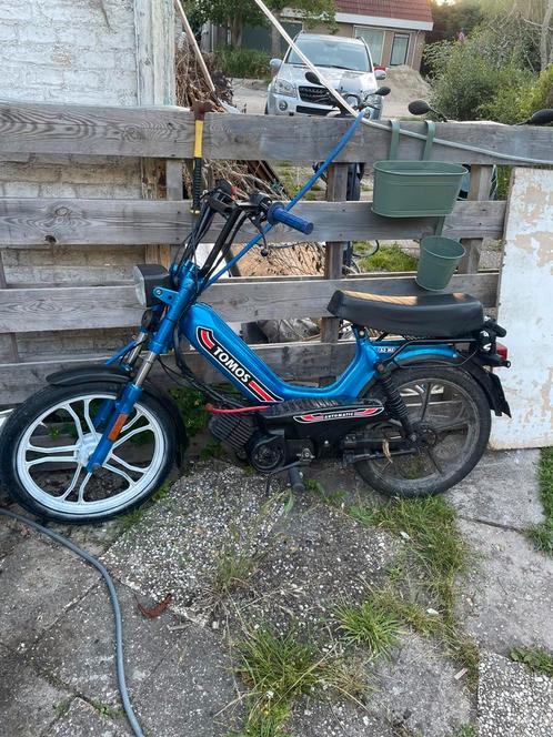 ≥ Tomos blauw kenteken — Brommers Tomos — Marktplaats