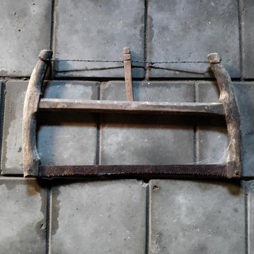 SPANZAAG,tweehandige Zaag,hout,metaal,1960,Handzaag, beschikbaar voor biedingen